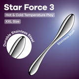 Satisfyer Star Force 3 Metal Dildo-4066998
