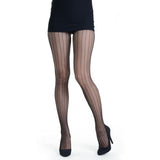 Sensual Arrow Mesh Tights Black-828DY716-BLK