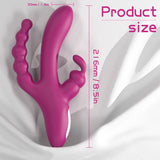 Joker Triple Ecstasy Vibrator-SHD-S491