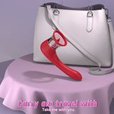 3-in-1 Sucking Licking Vibrating Vaginal Stimulator-SHD-S608