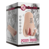 Penny Pussy Dual Layer Vibrating Masturbator-SQ-MA60073V