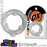 Spinner Silicone Ring Clear-OX-3202-VAP