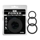 Magnum Force Cock Ring Set Black-CN-240301776