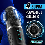 Hypershaker Automatic App Controlled LCD Masturbator Blue-PPP7655-10