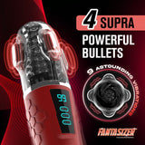 Hypershaker Automatic App Controlled LCD Masturbator Red-PPP7655-7