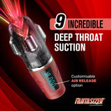 Hypershaker Automatic App Controlled LCD Masturbator Red-PPP7655-7