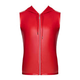 Red Ignite Hooded Vest-H096.00001