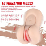 Aggie Realistic Vibrating Vaginal Masturbator-SQ-MA60076V