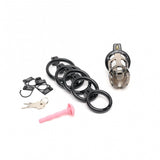 Gladiator Size 1 Soft Cock Cage with Pussification Plug-SF-23812M