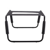Sex Chair Adjustable Height Black TPU Seat-YDA-016-BLK