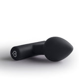 Nova Solaris Tapered Butt Plug Vibrator Black-16SOLARISBK