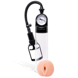 Adam & Eve Adams Promax Pump - Clear Penis Pump with Masturbator Sleeve-308H 0000