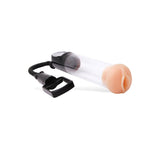 Adam & Eve Adams Promax Pump - Clear Penis Pump with Masturbator Sleeve-308H 0000