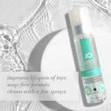 JO Misting Toy Cleaner - 120 mL - Misting Toy Cleaner - 120 ml Spray Bottle