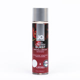JO H2O Cherry Burst Lube - 120 mL - Cherry Flavoured Water Based Lubricant - 120 ml Bottle
