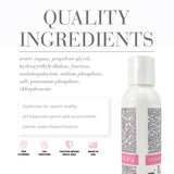 JO Actively Trying - 120ml - Water Based Fertility Friendly Lubricant - 120 ml Bottle