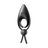 Satisfyer Sniper - Black - Black Vibrating Adjustable Lasso Cock Ring-4018386