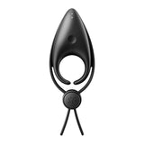 Satisfyer Sniper - Black - Black Vibrating Adjustable Lasso Cock Ring-4018386