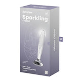 Satisfyer Sparkling Crystal - Clear Glass Butt Plug-4045672