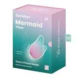 Satisfyer Mermaid Vibes - Mint/Pink - Mint/Pink USB Rechargeable Air Pulse Stimulator-4049748