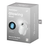 Satisfyer Glowing Ghost - White - Glow in Dark White USB Rechargeable Air Pulse Stimulator-4060057