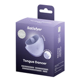 Satisfyer Tongue Dancer - Purple USB Rechargeable Flicking Stimulator-4080550