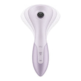 Satisfyer Wand-erful - Violet 15.8 cm USB Rechargeable Air Pulse Massage Wand