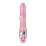 Satisfyer Pro + G-Spot - Pink - Rose Pink 22 cm USB-C Rechargeable Rabbit Vibrator with Touch-Free Clitoral Stimulator