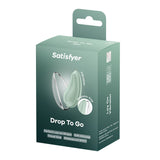 Satisfyer Drop To Go - Mint - Mint Green USB Rechargeable Clitoral Stimulator-4082042
