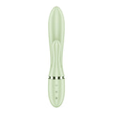 Satisfyer Pearl Bunny 2 - Light Green - Light Green 21.5 cm USB-C Rechargeable Rabbit Vibrator