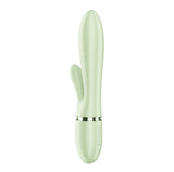 Satisfyer Pearl Bunny 2 - Light Green - Light Green 21.5 cm USB-C Rechargeable Rabbit Vibrator