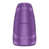 Satisfyer Men Heat Vibration - Battery Series - Purple Heating and Vibrating Masturbator