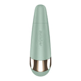 Satisfyer Pro 3+ Battery Series - Mint - Mint Green Air Pulse Clitoral Stimulator with Vibration
