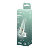 Satisfyer Pro 3+ Battery Series - Mint - Mint Green Air Pulse Clitoral Stimulator with Vibration