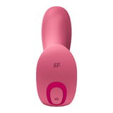 Satisfyer Top Secret+ Raspberry - Pink USB Rechargeable Wearable Vibrator with App Control