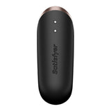 Satisfyer Traveler - Black - Black USB Rechargeable Air Pulse Clitoral Stimulator