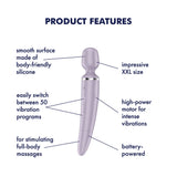 Satisfyer Wand-er Women - Battery Series - Violet 34 cm Massager Wand