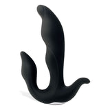 Adam & Eve 3-Point Prostate Massager - Black USB Rechargable Vibrating Prostate Massager-485R 0000