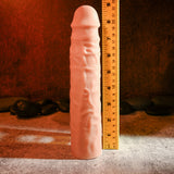 Adam & Eve Adams 3 Realistic Extension - Flesh 7.6 cm Penis Extension Sleeve-AE-WF-4302-2