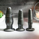 Adam & Eve ANAL ROCKETS TRAINER SET - Black Butt Plugs - Set of 3 Sizes-AE-WF-8799-2