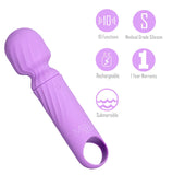 Maia DOLLY - Purple - Purple 12.7 cm USB Rechargeable Massage Wand-AF-004-L3