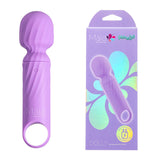 Maia DOLLY - Purple - Purple 12.7 cm USB Rechargeable Massage Wand-AF-004-L3