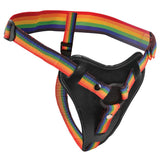 Strap-U Take the Rainbow - Rainbow Universal Strap-On Harness (No Probe Included)-AG996