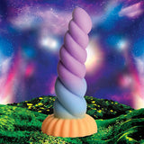 Creature Cocks Mystique Silicone Unicorn Dildo - Coloured 21 cm Fantasy Dildo-AH066