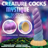 Creature Cocks Mystique Silicone Unicorn Dildo - Coloured 21 cm Fantasy Dildo-AH066