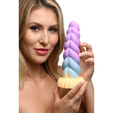 Creature Cocks Mystique Silicone Unicorn Dildo - Coloured 21 cm Fantasy Dildo-AH066