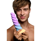 Creature Cocks Mystique Silicone Unicorn Dildo - Coloured 21 cm Fantasy Dildo-AH066