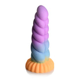 Creature Cocks Mystique Silicone Unicorn Dildo - Coloured 21 cm Fantasy Dildo-AH066