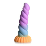 Creature Cocks Mystique Silicone Unicorn Dildo - Coloured 21 cm Fantasy Dildo-AH066