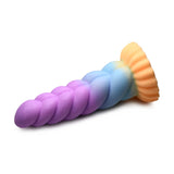 Creature Cocks Mystique Silicone Unicorn Dildo - Coloured 21 cm Fantasy Dildo-AH066
